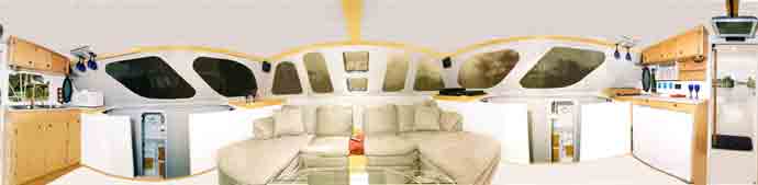 Quick time of Catamaran